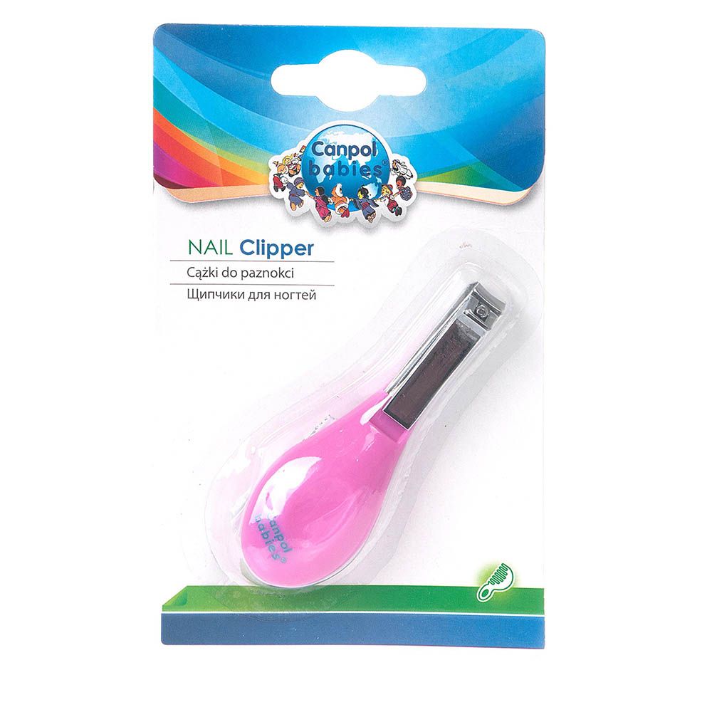 Canpol Babies Baby Nail Clipper Pink 9/808 - Easy Pharmacy LLC