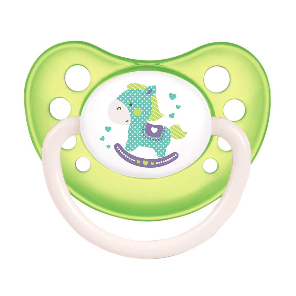 Canpol Babies Orthodontic Silicone Soother Toys Collection Design Green 6-18 Months 23/257 - Easy Pharmacy LLC