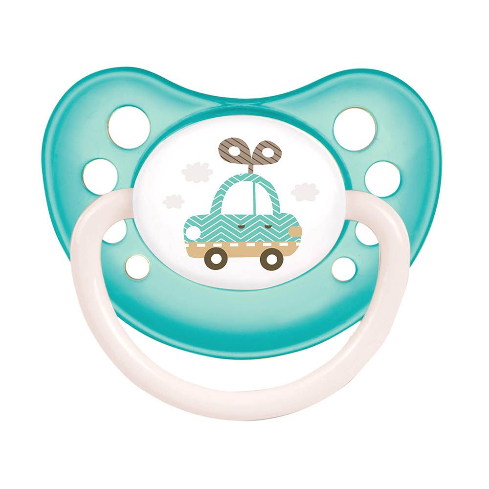 Canpol Babies Orthodontic Silicone Soother Toys Collection Design Turquoise 0-6 Months 23/256 - Easy Pharmacy LLC