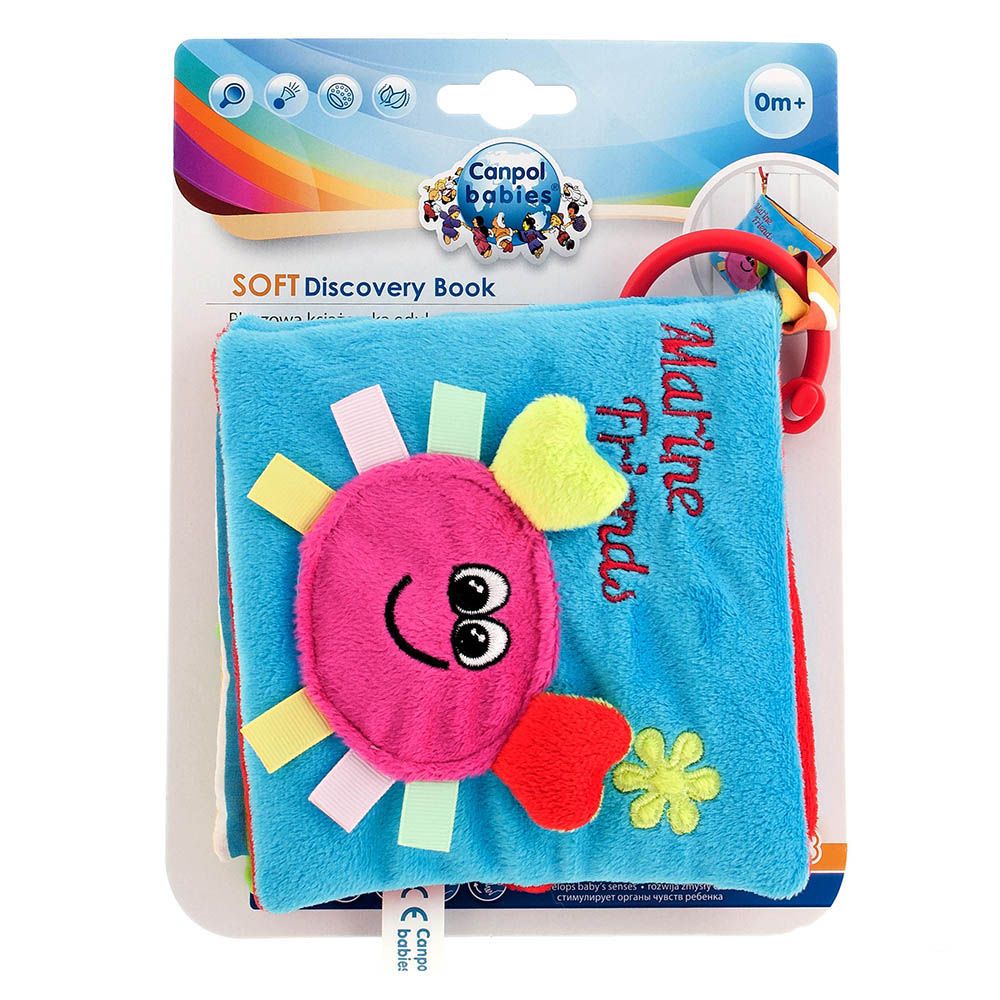 Canpol Babies Baby Toy Soft Discovery Book 68/017 - Easy Pharmacy LLC