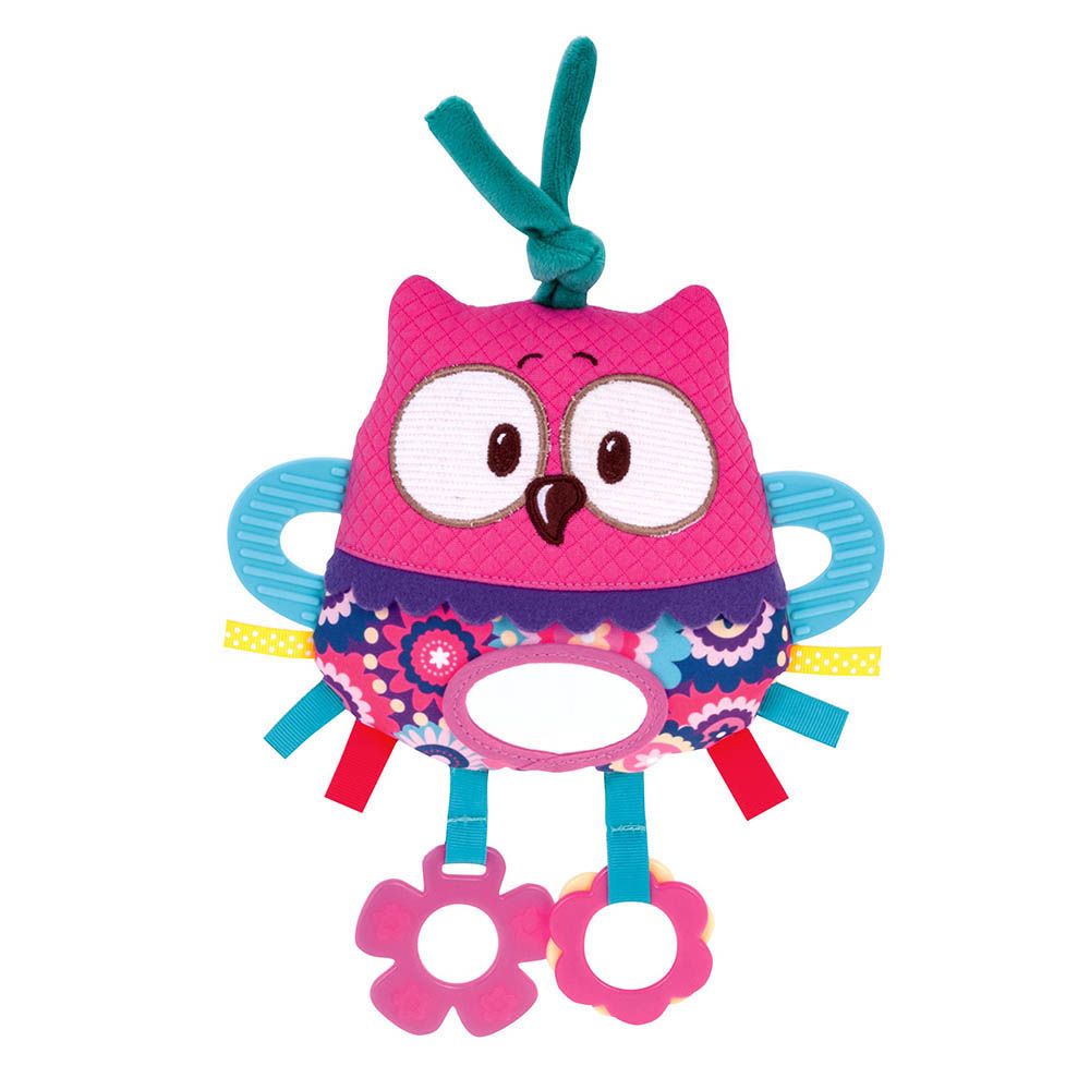 Canpol Babies Baby Toy Jungle Pals Soft Hanging Pink Owl 68/042 - Easy Pharmacy LLC