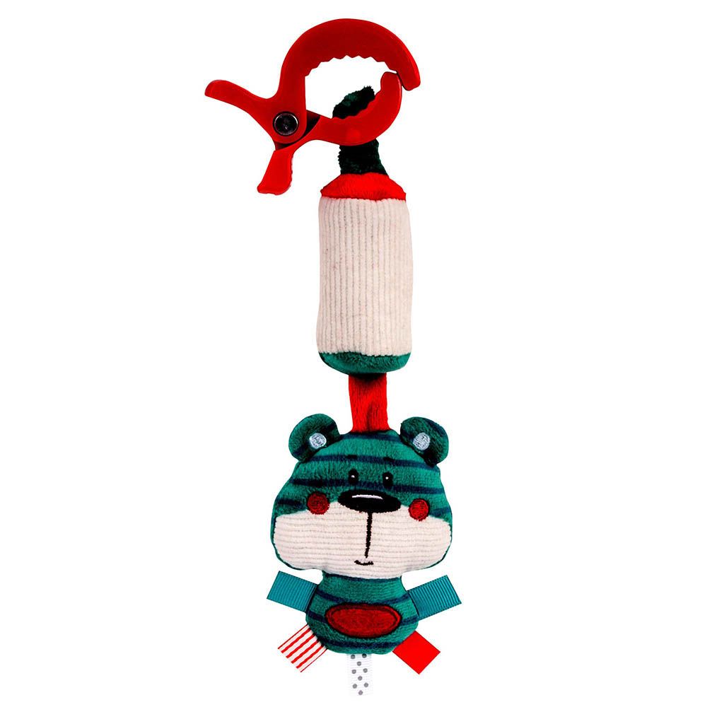 Canpol Babies Baby Toy Jungle Pals Soft Hanging with Chime Tone Blue 68/043 - Easy Pharmacy LLC