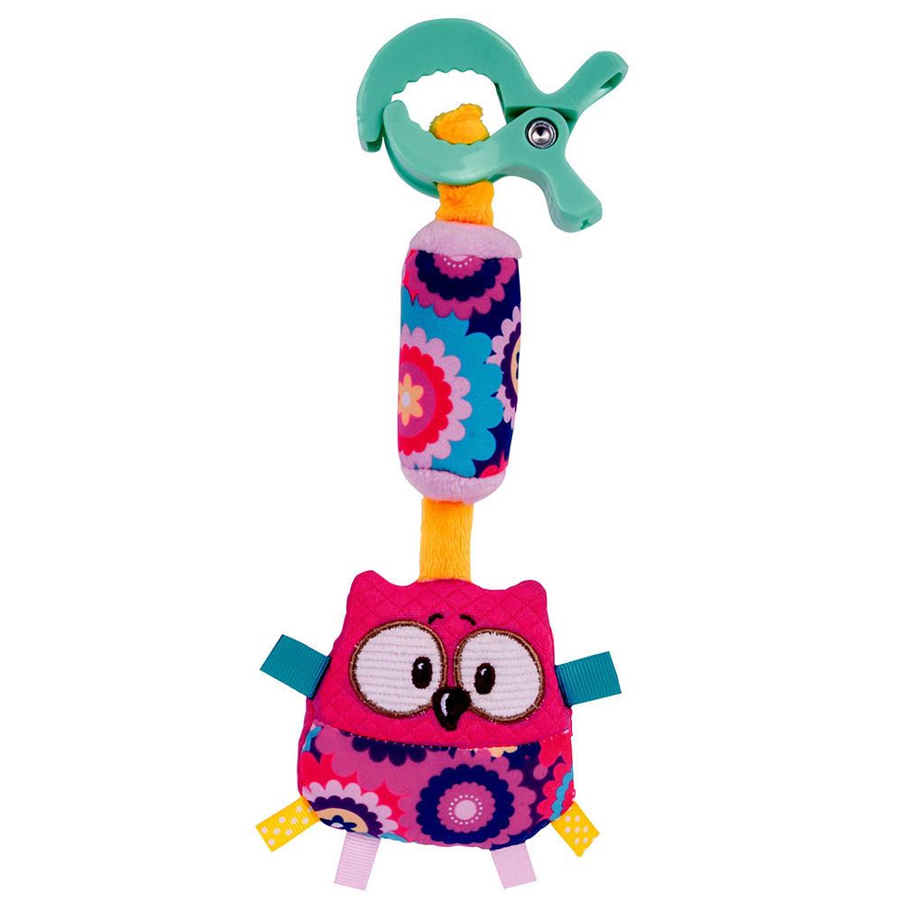 Canpol Babies Baby Toy Jungle Pals Soft Hanging with Chime Tone Pink 68/043 - Easy Pharmacy LLC