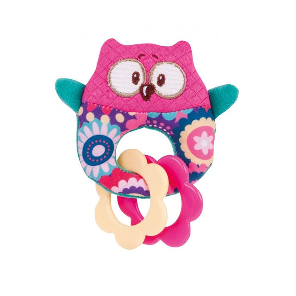 Canpol Babies Baby Toy Jungle Pals Soft Rattle Pink 68/044 - Easy Pharmacy LLC