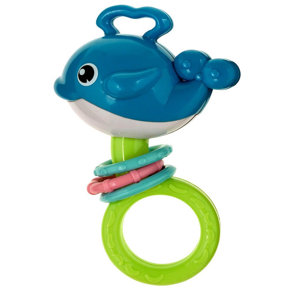 Canpol Babies Baby Toy Little Whale Rattle Blue 81/003 - Easy Pharmacy LLC