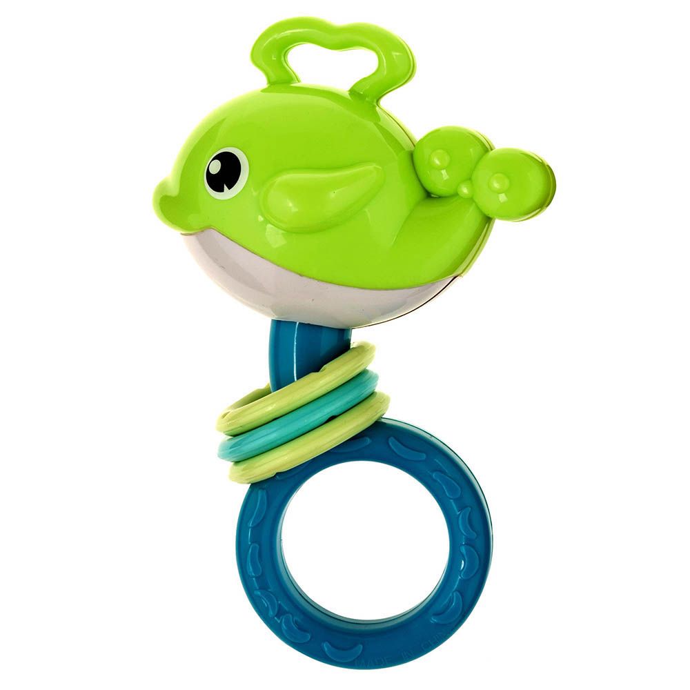 Canpol Babies Baby Toy Little Whale Rattle Green 81/003 - Easy Pharmacy LLC