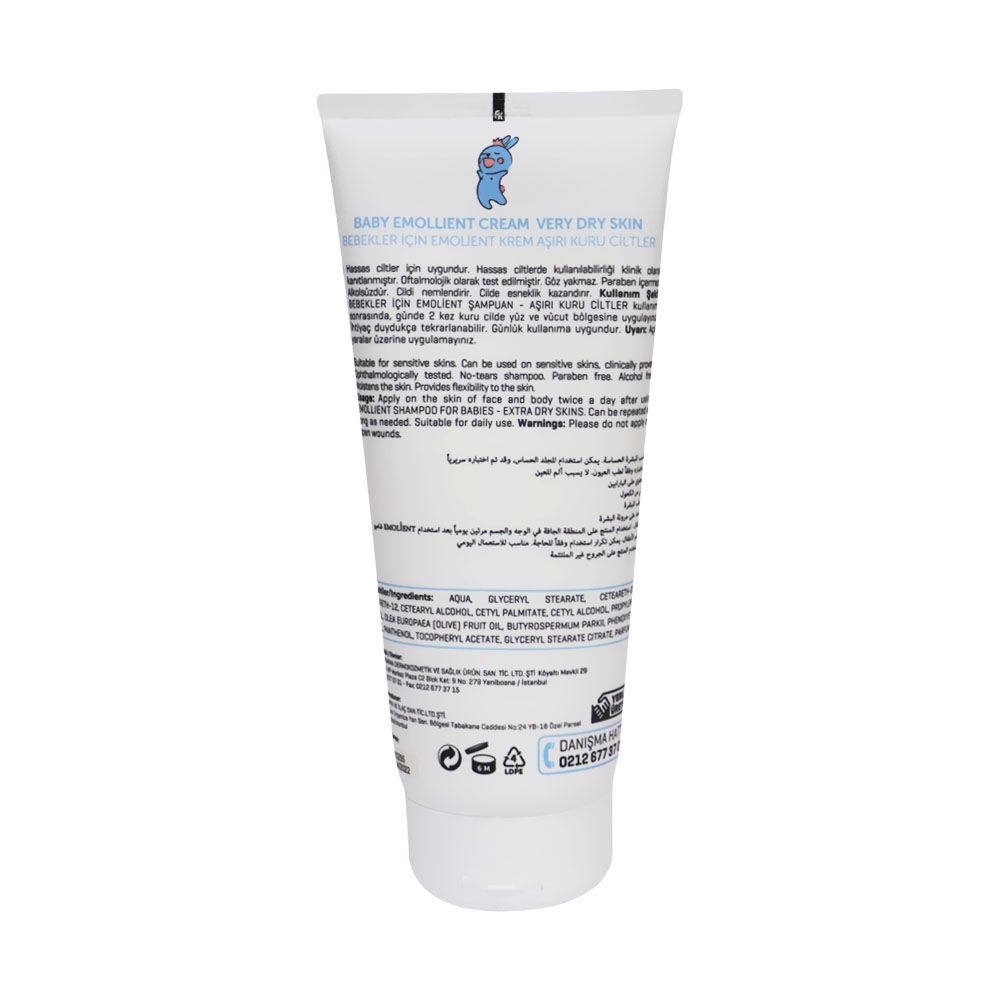 Radix Baby Emollient Cream For Very Dry Skin 200 mL - Easy Pharmacy LLC
