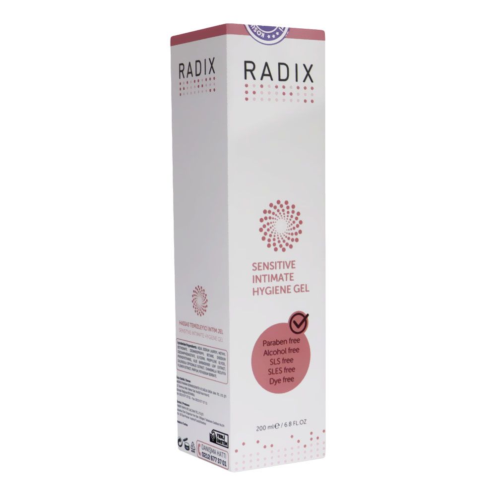 Radix Sensitive Intimate Hygiene Gel 200 mL - Easy Pharmacy LLC