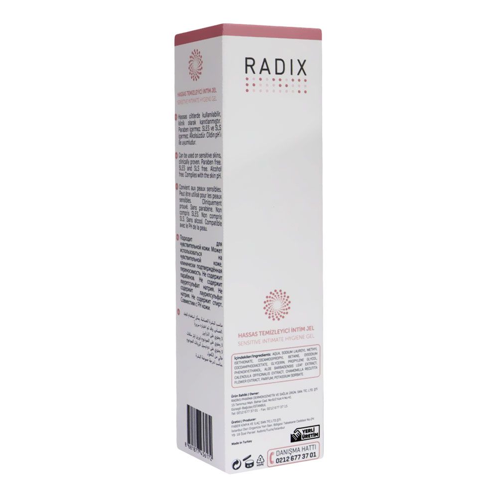 Radix Sensitive Intimate Hygiene Gel 200 mL - Easy Pharmacy LLC