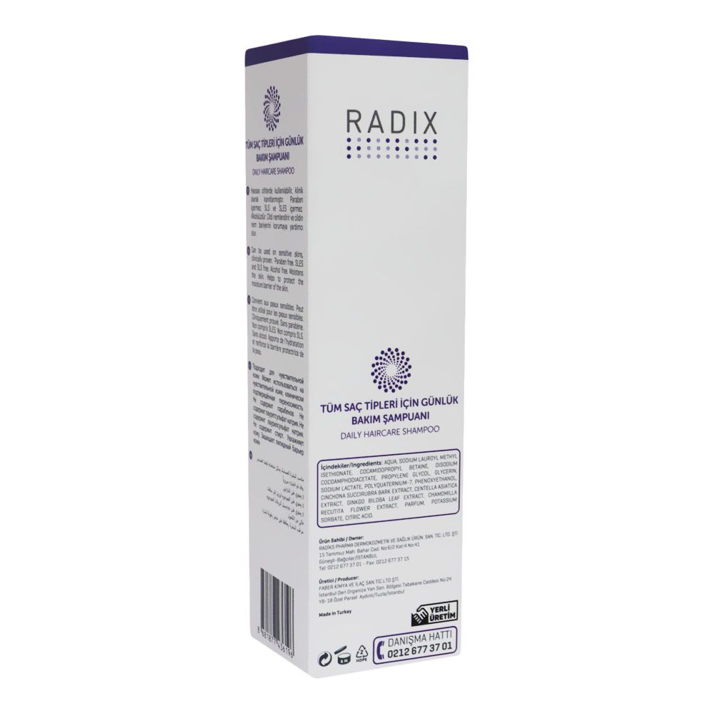 Radix Daily Hair Care Shampoo 200 mL - Easy Pharmacy LLC