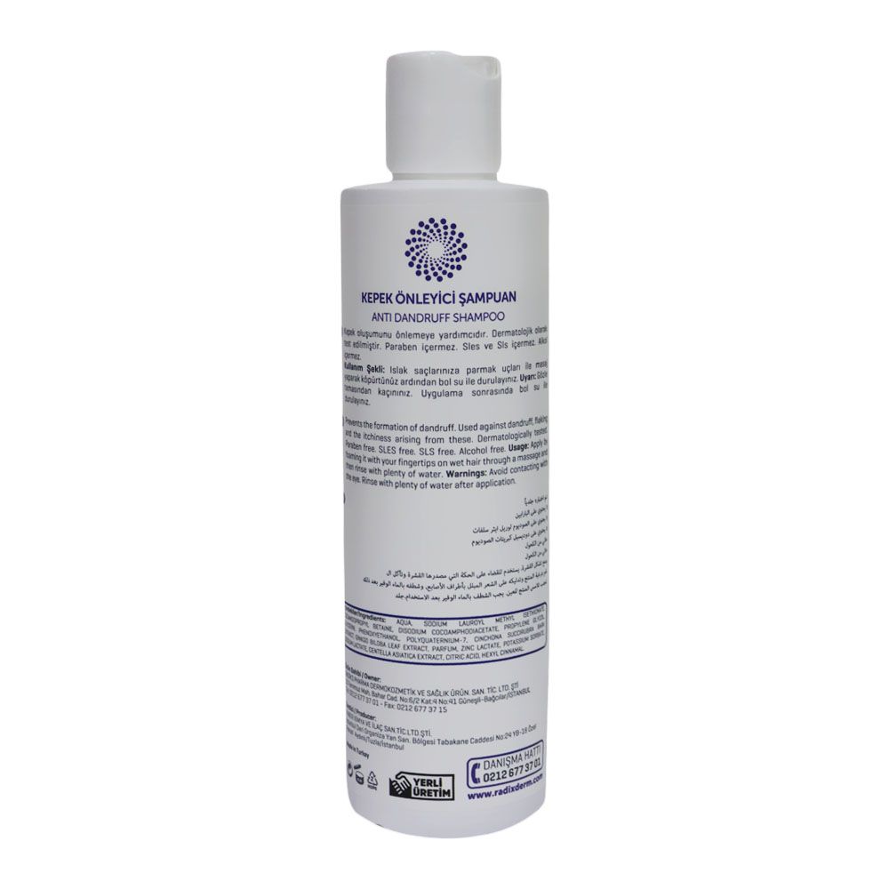 Radix Anti Dandruff Shampoo 200 mL - Easy Pharmacy LLC