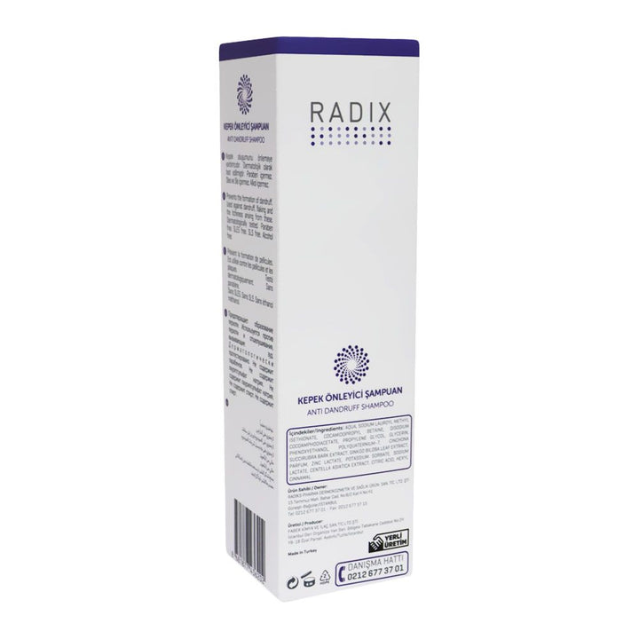 Radix Anti Dandruff Shampoo 200 mL - Easy Pharmacy LLC