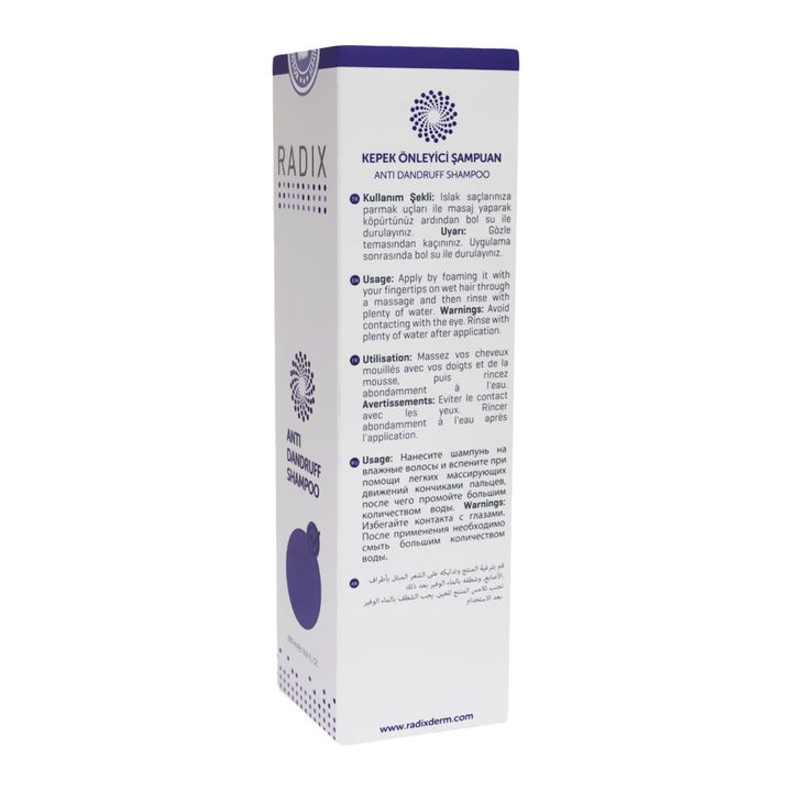 Radix Anti Dandruff Shampoo 200 mL - Easy Pharmacy LLC