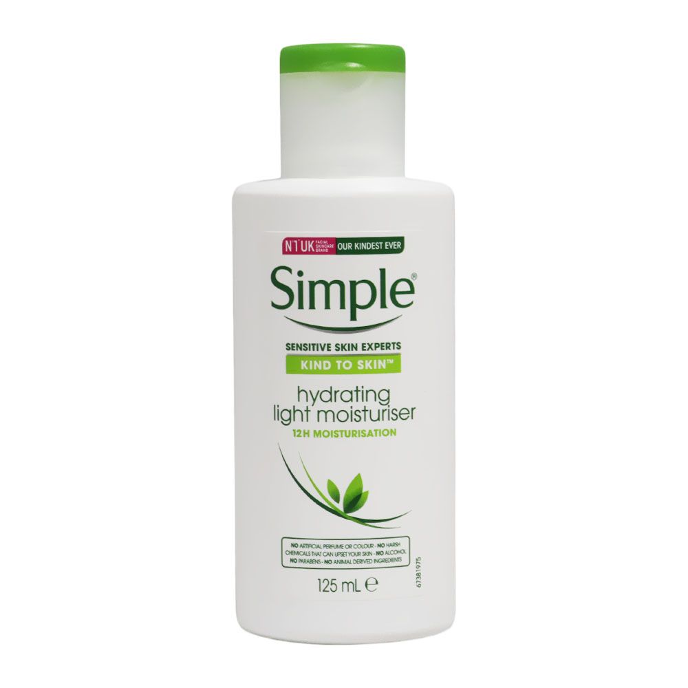 Simple Kind To Skin Hydrating Light Moisturizer Cream 125 mL - Easy Pharmacy LLC