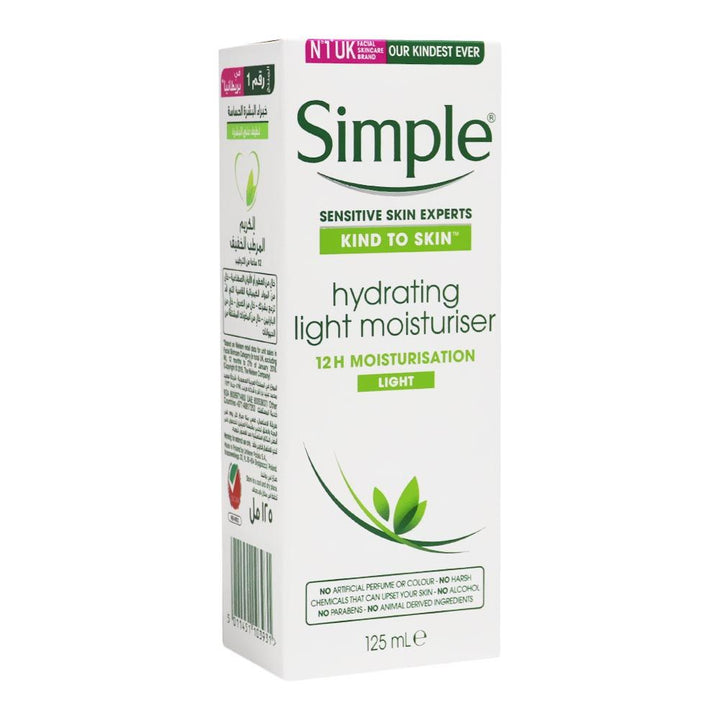 Simple Kind To Skin Hydrating Light Moisturizer Cream 125 mL - Easy Pharmacy LLC