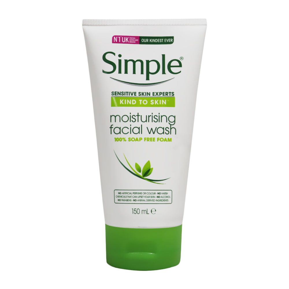 Simple Kind To Skin Moisturising Facial Wash 150 mL - Easy Pharmacy LLC