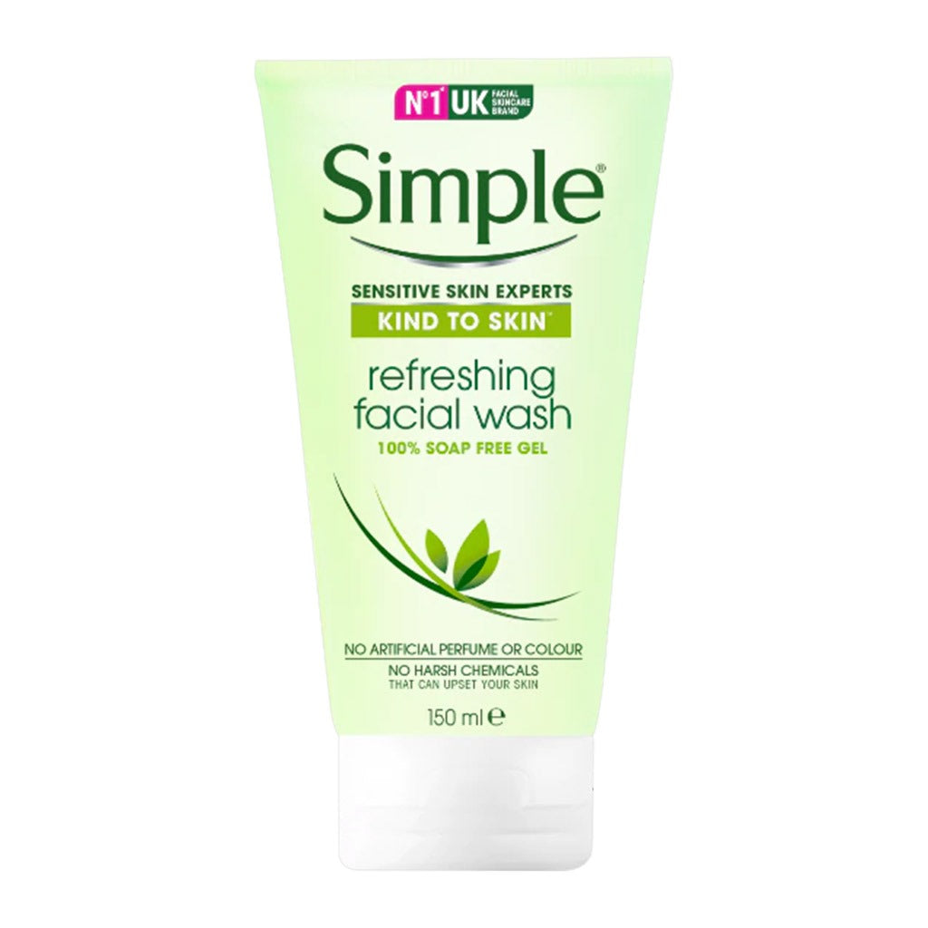 Simple Kind To Skin Refreshing Facial Wash Gel 150 mL - Easy Pharmacy LLC