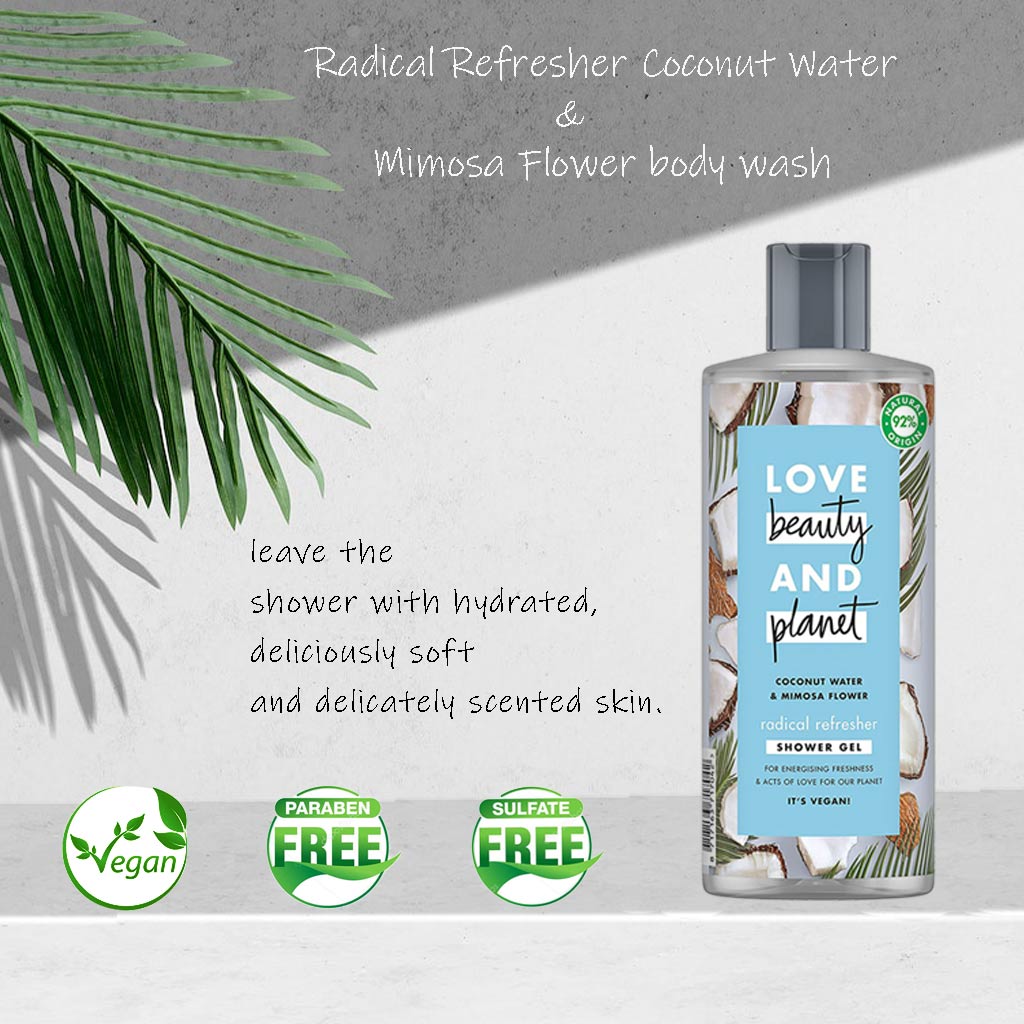 Love Beauty And Planet Muru Muru Butter And Rose Bountiful Moisture Shower Gel 473 mL - Easy Pharmacy LLC