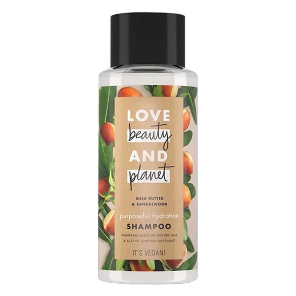 Love Beauty And Planet Shea Butter And Sandalwood Purposeful Hydration Shampoo For Dry Hair 400 mL - Easy Pharmacy LLC