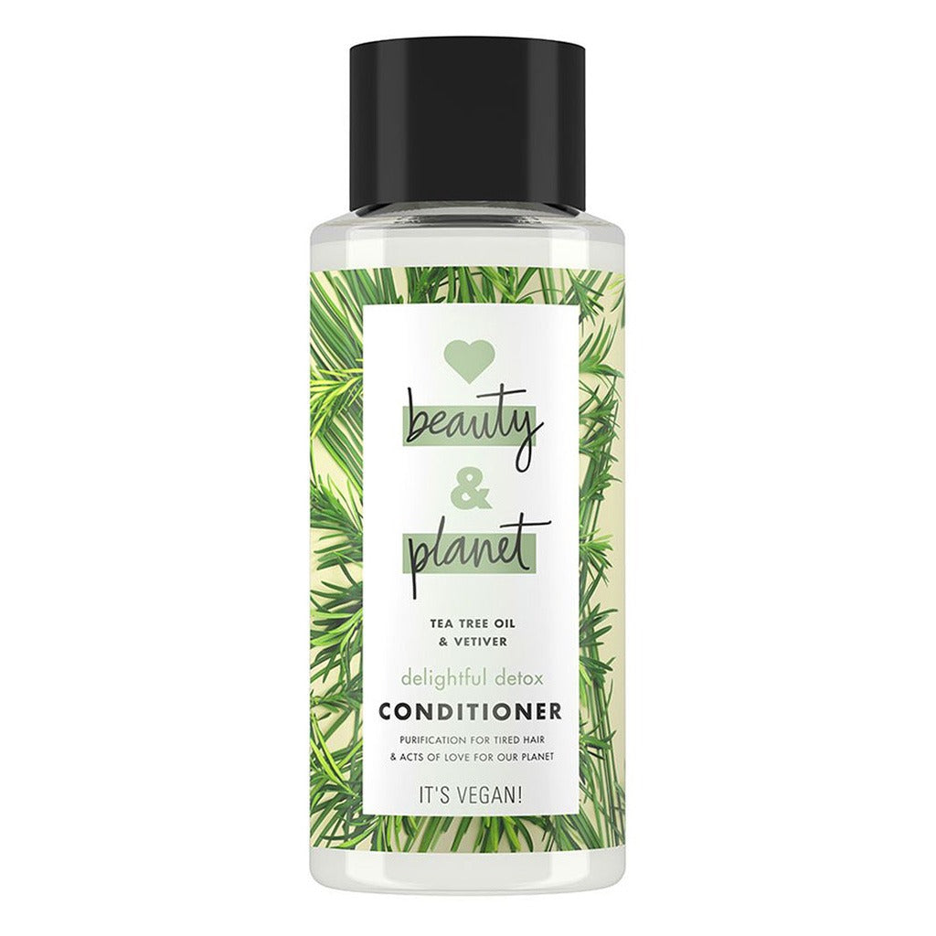 Love Beauty And Planet Tea Tree And Vetiver Detox Conditioner For Greasy Hair 400 mL - Easy Pharmacy LLC