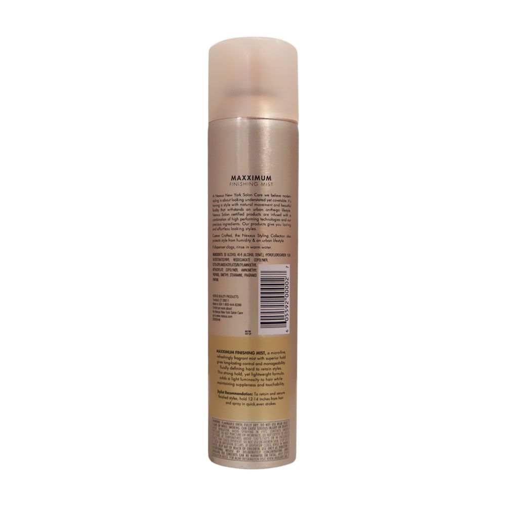 Nexxus Maxximum Finishing Mist Spray Strong Hold 300 mL - Easy Pharmacy LLC