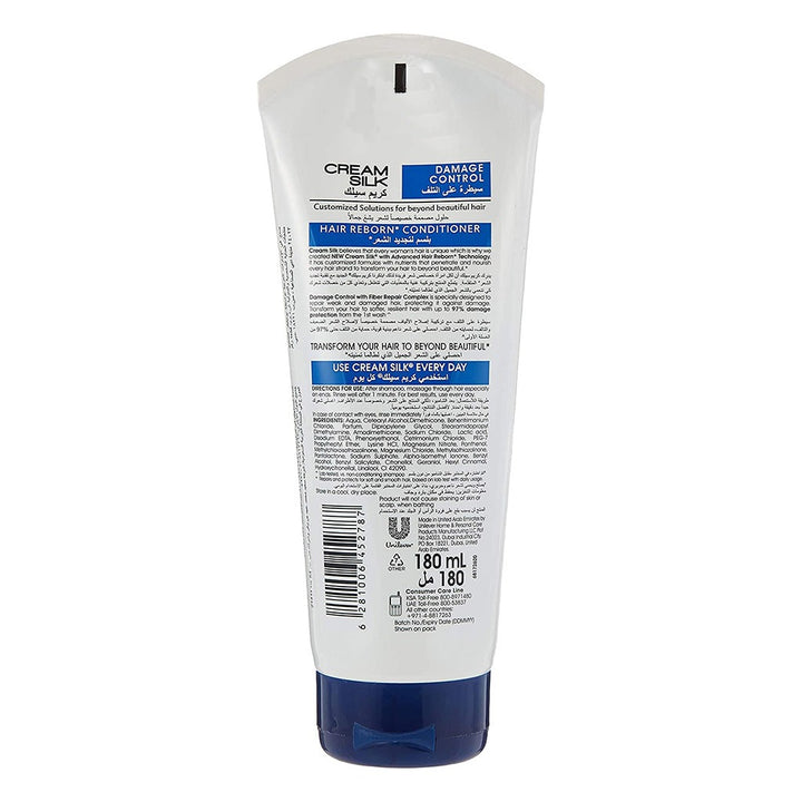 Creamsilk Damage Control Hair Reborn Conditioner 180 mL - Easy Pharmacy LLC