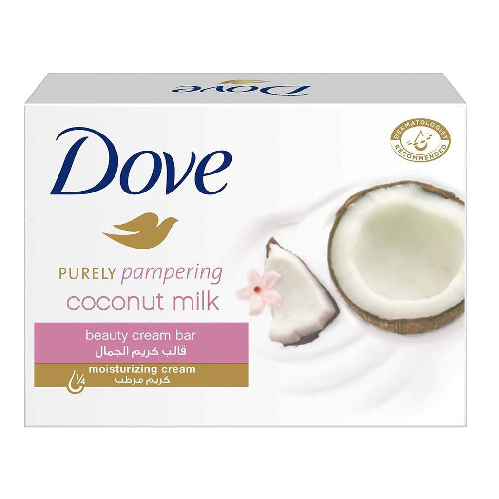 Dove Coconut Milk Beauty Cream Bar 135 g - Easy Pharmacy LLC