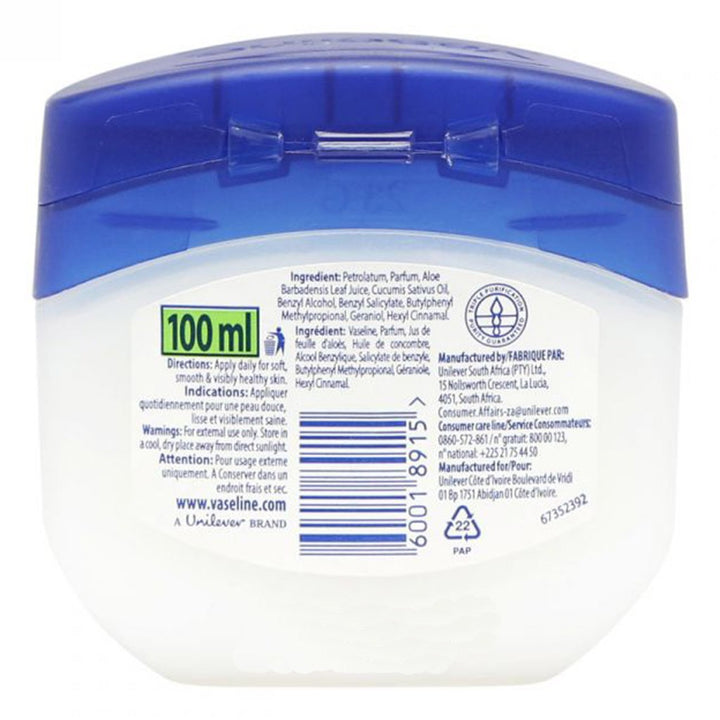 Vaseline Blue Seal Aloe Fresh Light Hydrating Jelly 100 mL - Easy Pharmacy LLC