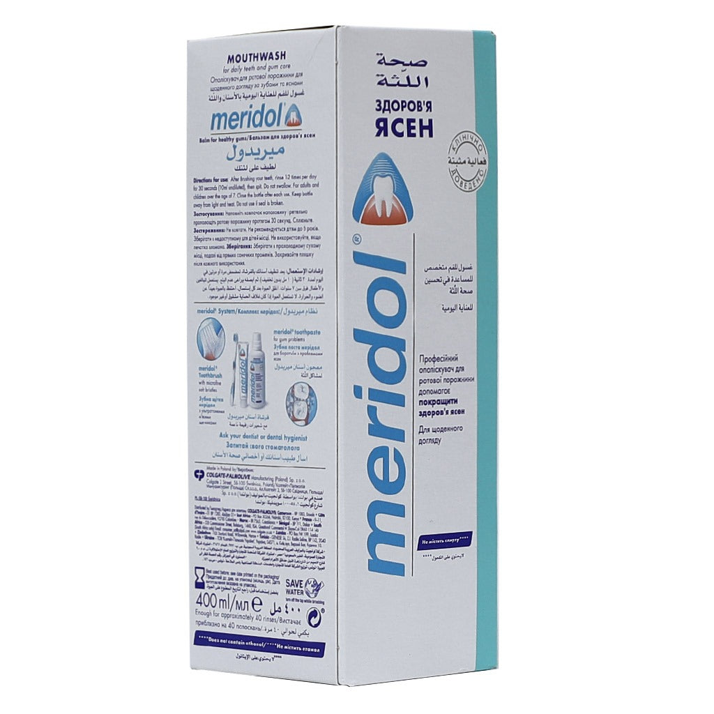 Meridol Mouthwash 3581 400 mL - Easy Pharmacy LLC