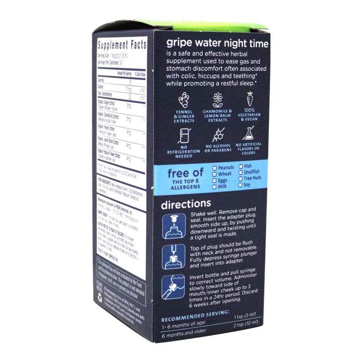 Mommy's Bliss Gripe Water Night Time 120 mL - Easy Pharmacy LLC