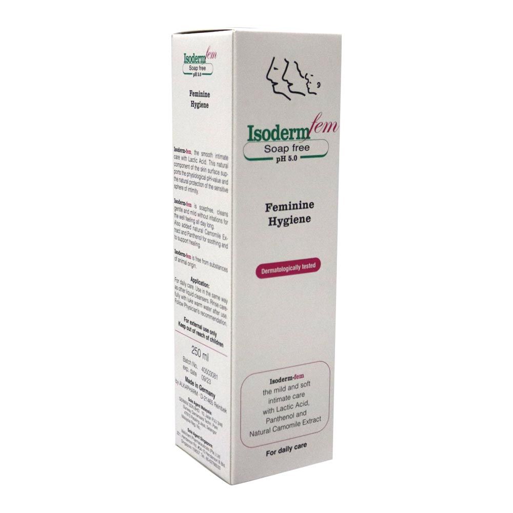 Isoderm Fem Feminine Hygiene 250 mL - Easy Pharmacy LLC
