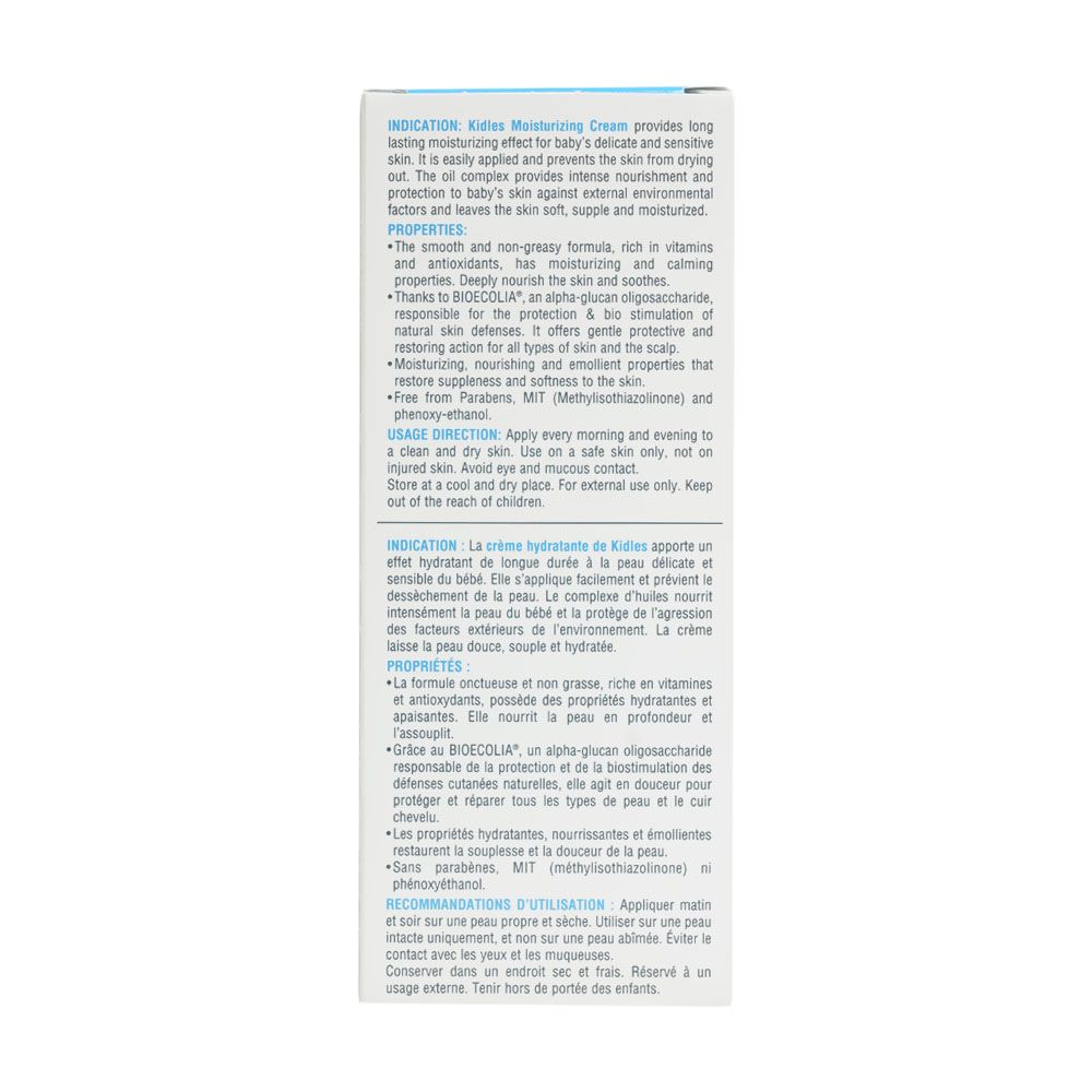 Kidles Baby Face and Body Moisturizing Cream 50 mL - Easy Pharmacy LLC