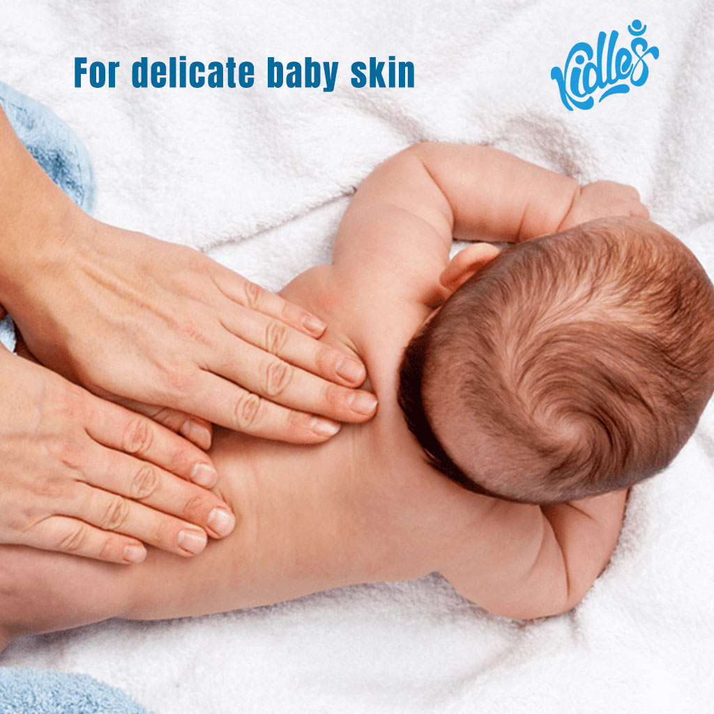 Kidles Baby Face and Body Massage Oil 150 mL - Easy Pharmacy LLC