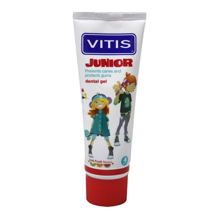 Vitis Junior Gel Toothpaste 75 mL - Easy Pharmacy LLC
