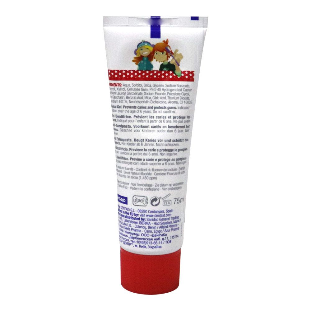 Vitis Junior Gel Toothpaste 75 mL - Easy Pharmacy LLC
