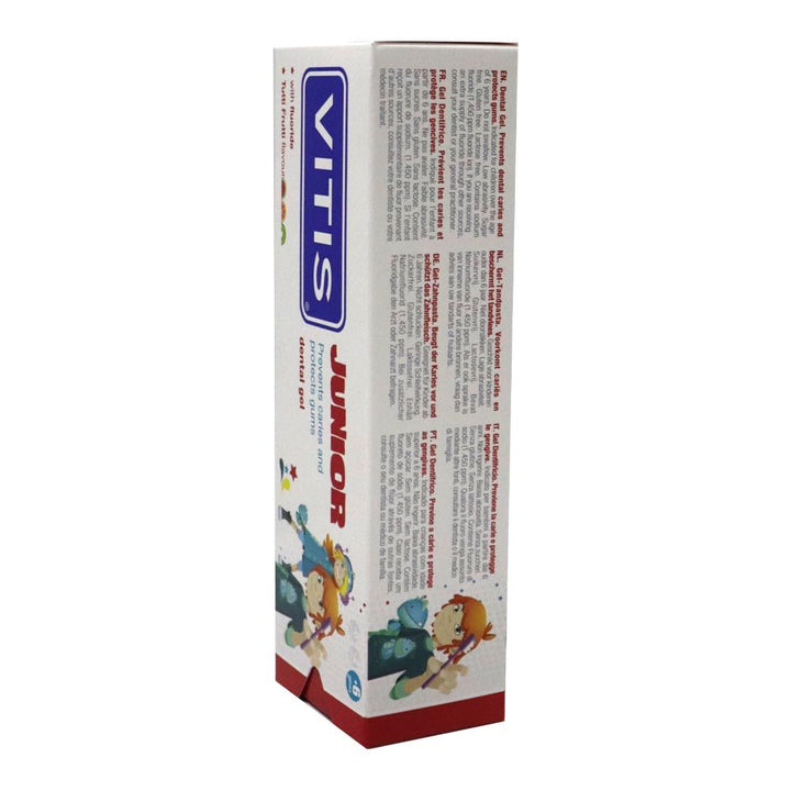Vitis Junior Gel Toothpaste 75 mL - Easy Pharmacy LLC