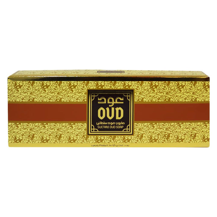 Oud Soap Sultani Oud 125 g 3's - Easy Pharmacy LLC