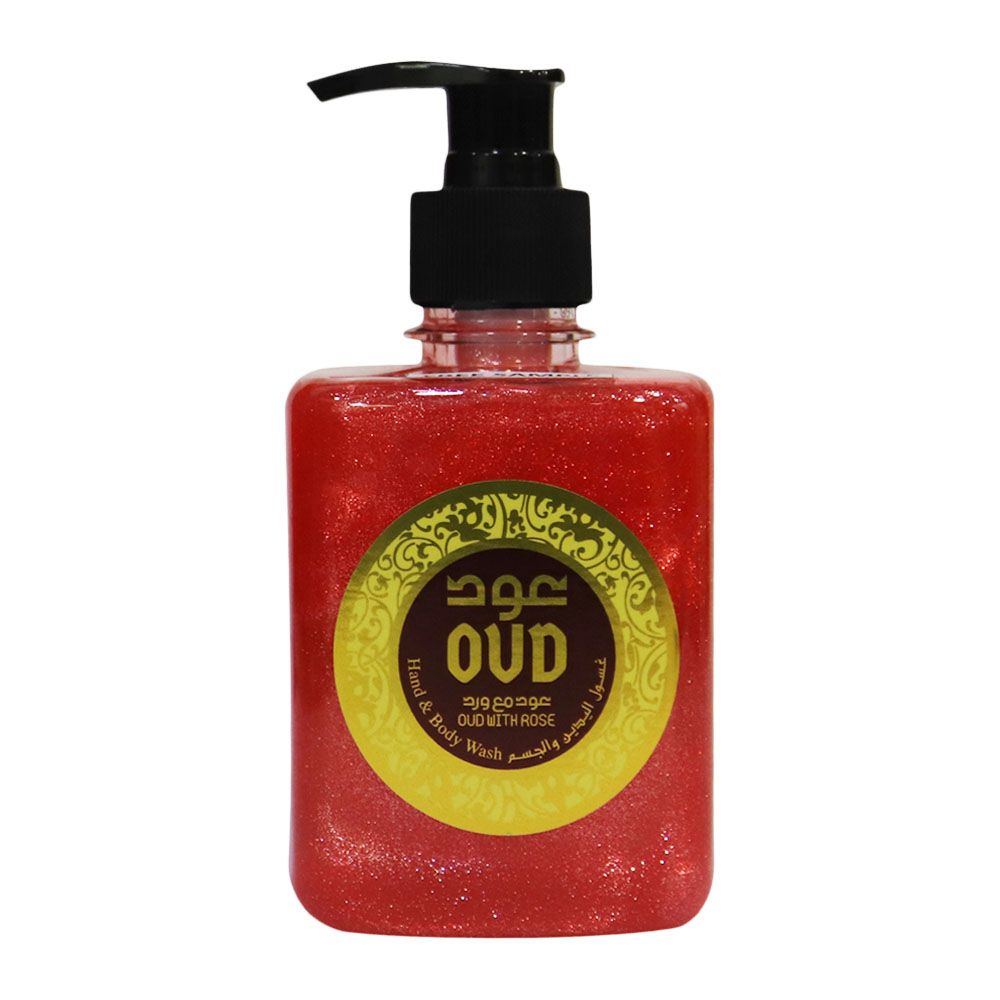 Oud Hand and Body Wash Oud with Rose 300 mL - Easy Pharmacy LLC