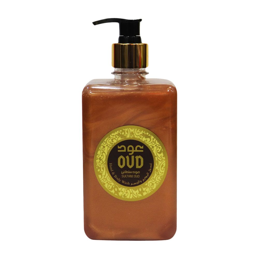 Oud Hand and Body Wash Sultani Oud 500 mL - Easy Pharmacy LLC