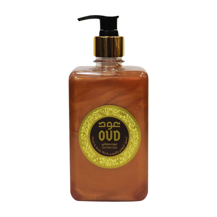 Oud Hand and Body Wash Sultani Oud 500 mL - Easy Pharmacy LLC