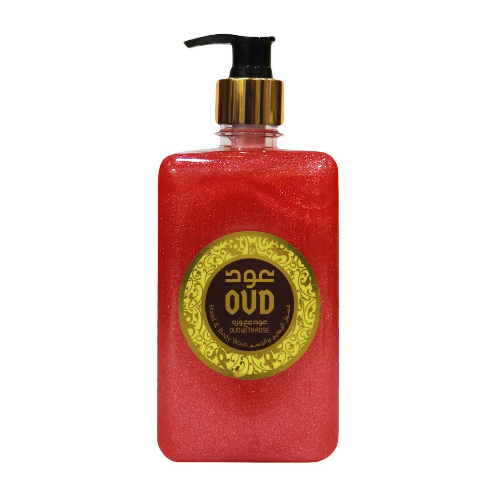 Oud Hand and Body Wash Oud with Rose 500 mL - Easy Pharmacy LLC