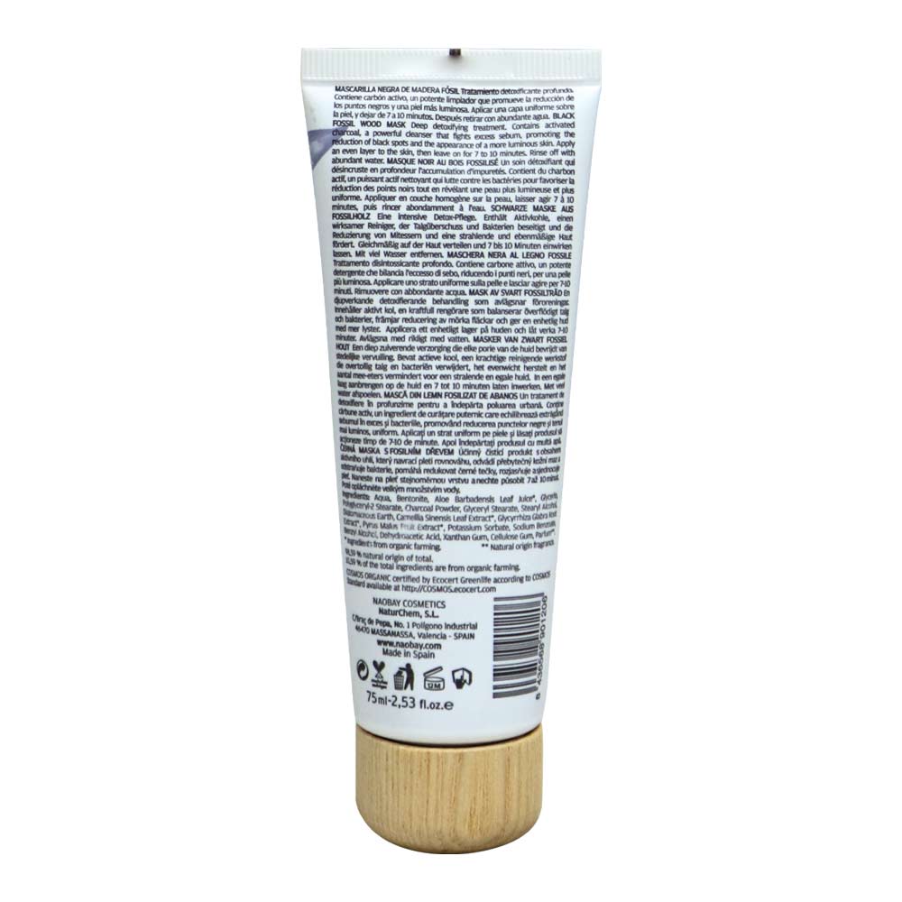 Naobay Detox Black Fossil Wood Mask 75 mL 00263 - Easy Pharmacy LLC