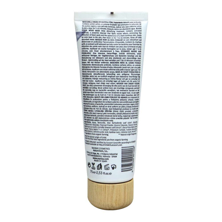 Naobay Detox Black Fossil Wood Mask 75 mL 00263 - Easy Pharmacy LLC