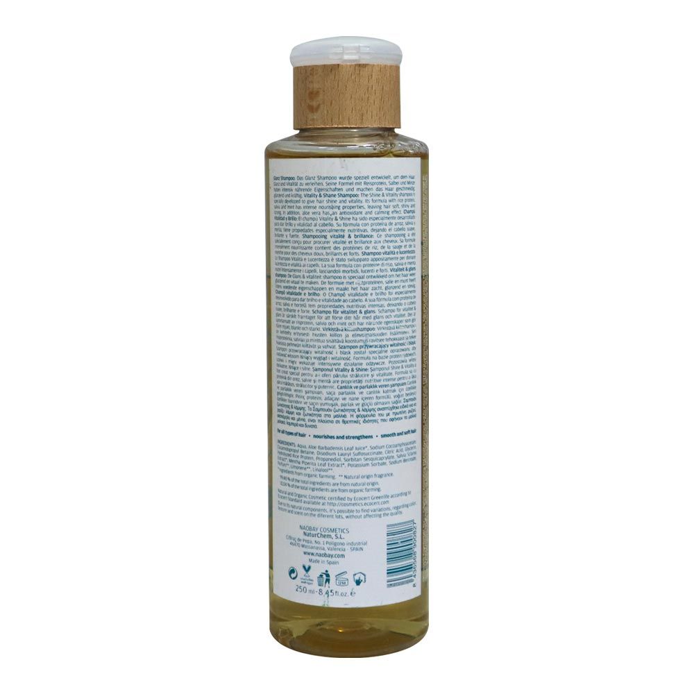 Naobay Vitality and Shine Shampoo 250 mL 00231 - Easy Pharmacy LLC