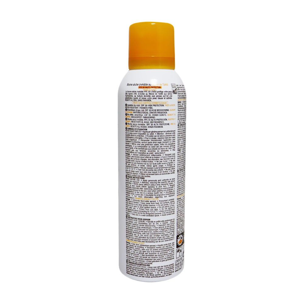 Lovea Protection SPF30 Invisible Dry Mist 200 mL 004738 - Easy Pharmacy LLC
