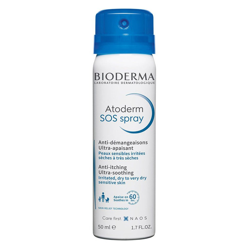 Bioderma Atoderm SOS Anti Itch Spray For Irritated And Dry Sensitive Skin 50ml - Easy Pharmacy LLC