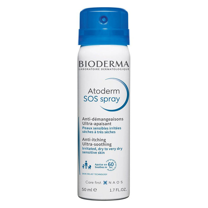 Bioderma Atoderm SOS Anti Itch Spray For Irritated And Dry Sensitive Skin 50ml - Easy Pharmacy LLC