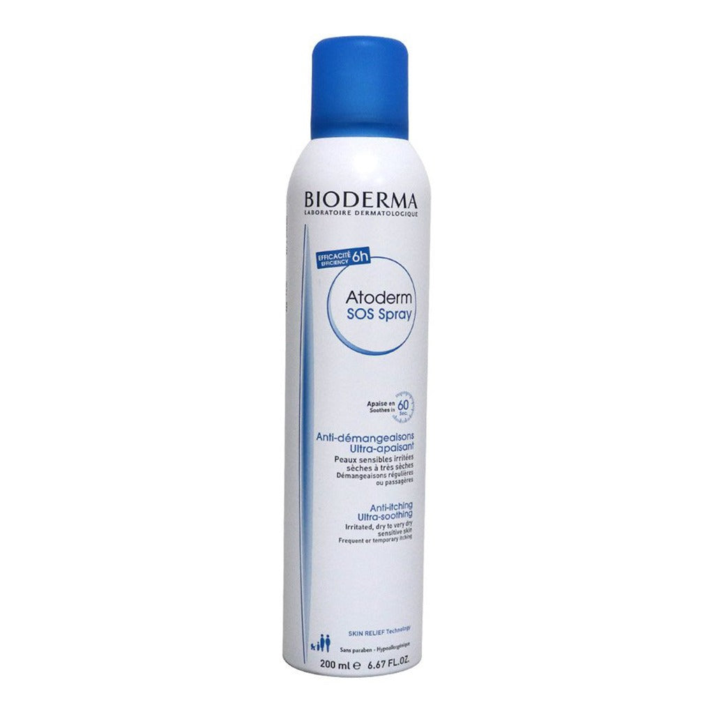 Bioderma Atoderm SOS Anti Itch Spray For Irritated And Dry Sensitive Skin 200ml - Easy Pharmacy LLC