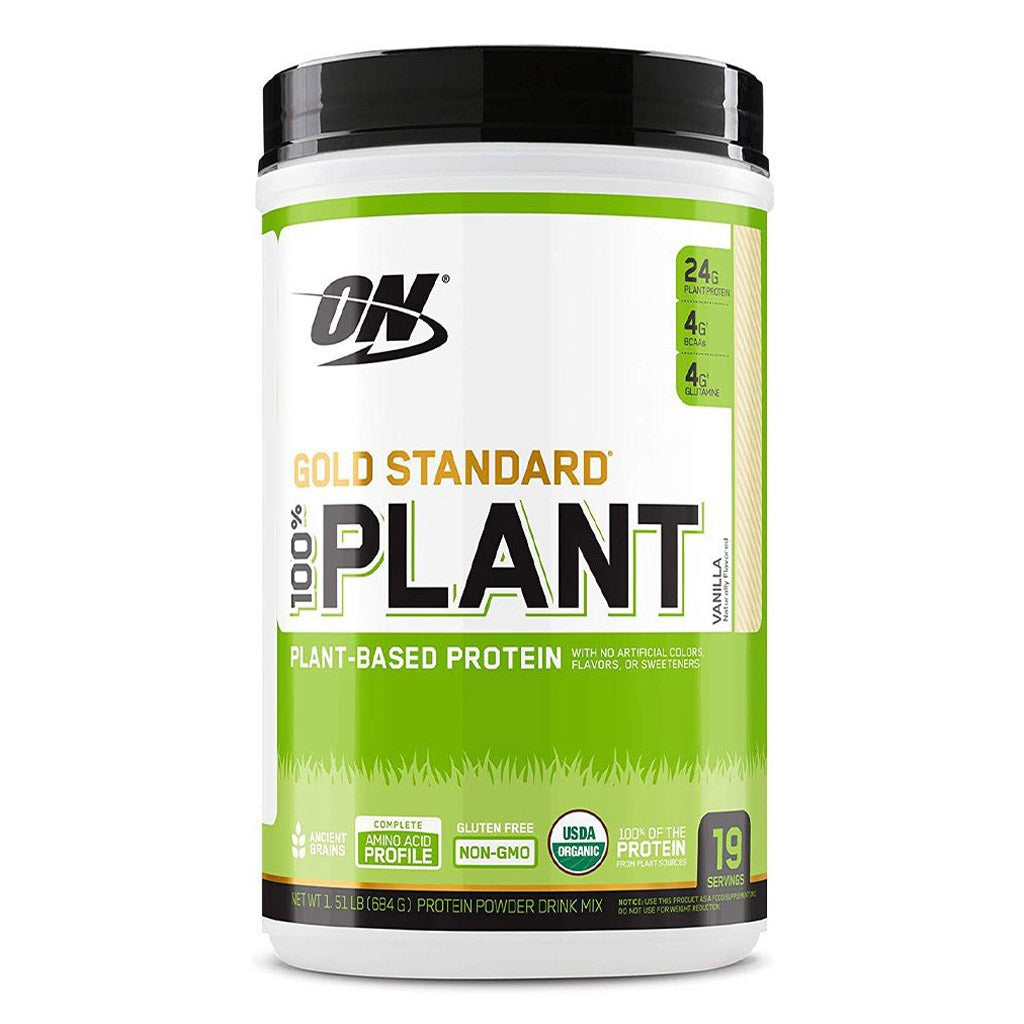 Optimum Nutrition Gold Standard 100% Plant Protein Vanilla 1.5lb - Easy Pharmacy LLC
