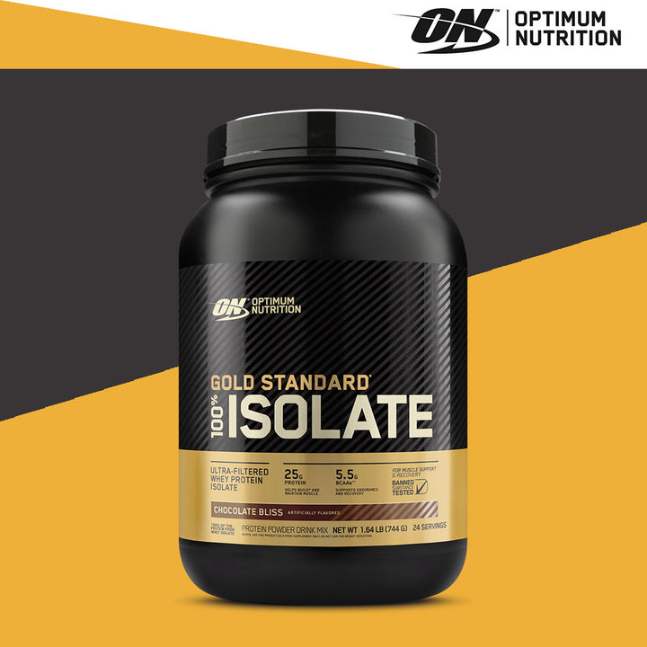 Optimum Nutrition Gold Standard 100% Isolate Chocolate Bliss 1.64lb - Easy Pharmacy LLC